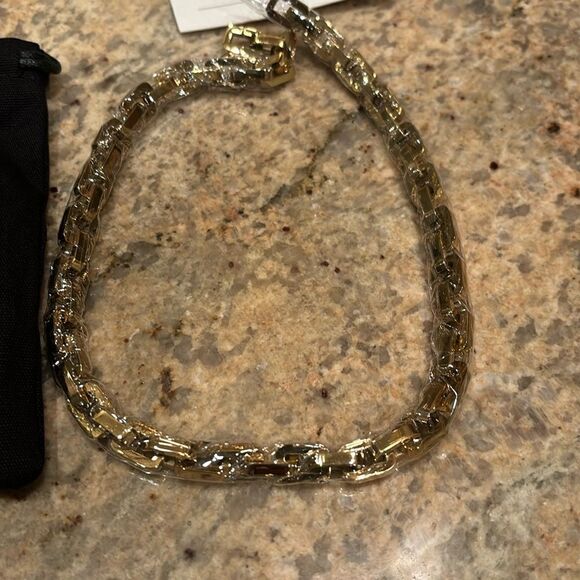 Eddie Borgo Jewelry - NWT Eddie Borbo Gold Signed Courture 12 carat gold chain necklace and earrings